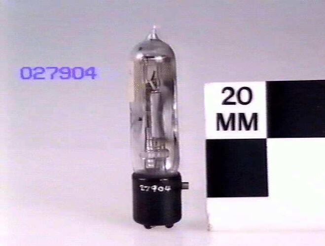 Electronic Valve - Standard, Triode, Type G125A, 1925