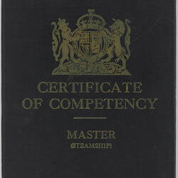 Certificate of Competency - Martin Spencer-Hogbin