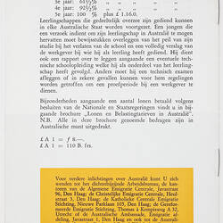 Booklet - Werkgelegenheid in Australie, 1962