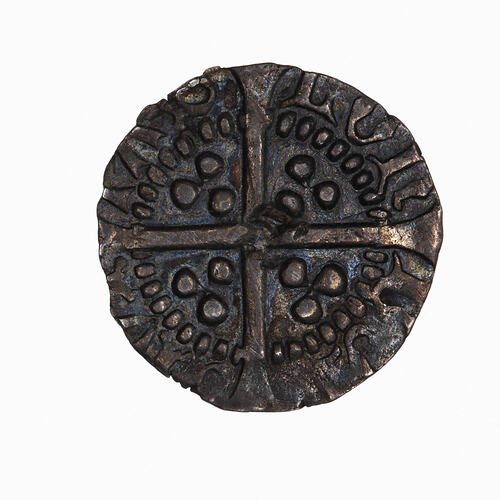 Coin - Halfpenny, Henry V, England, 1413-1422 (Reverse)