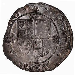 Coin - Sixpence, Charles I, Great Britain, 1639-1640 (Reverse)