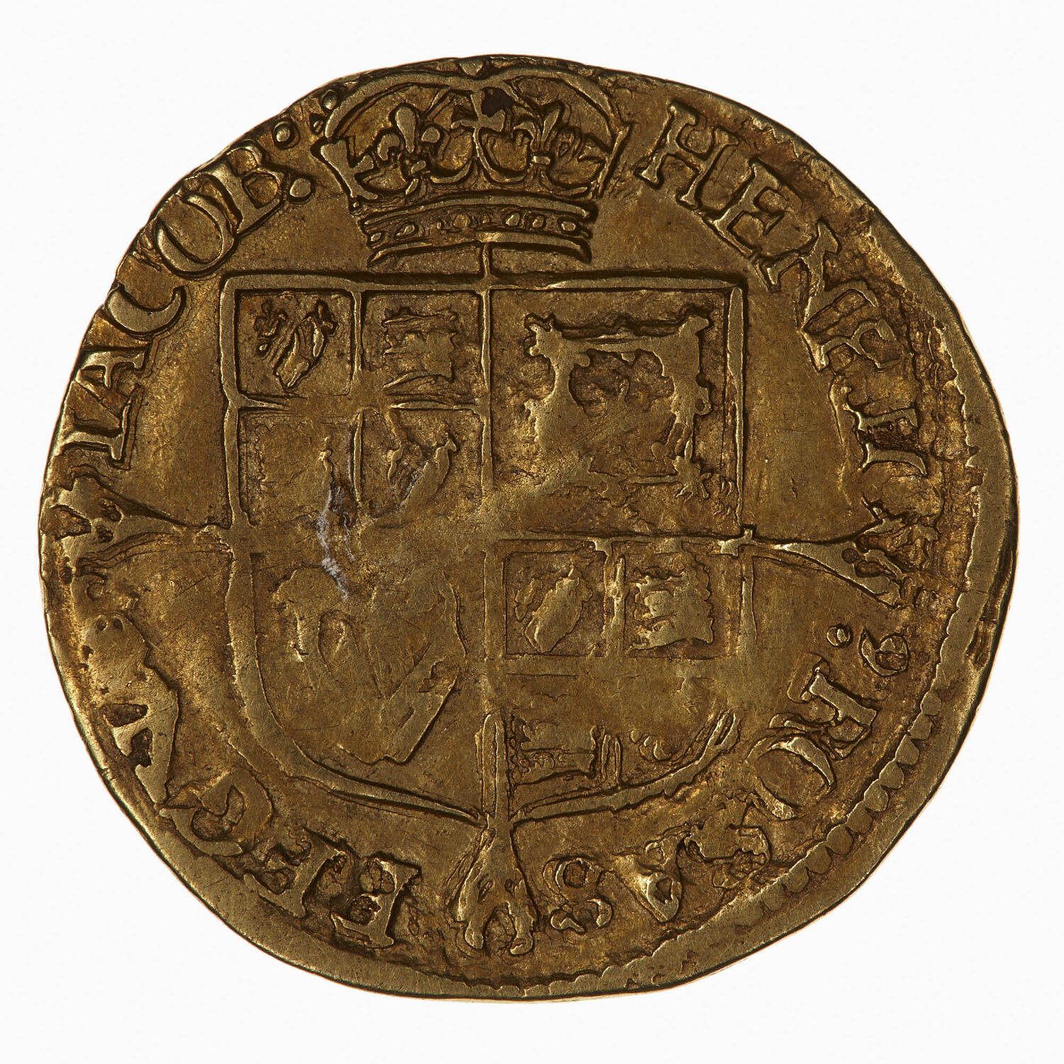 Coin - Quarter-laurel, James I, Great Britain, 1623-1624