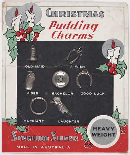 Christmas Pudding Charms