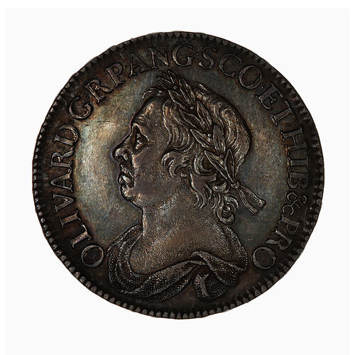 Pattern Coin, round, Laureate and draped bust of man facing left; text around.
