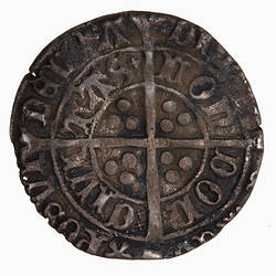 Coin - Groat, Henry VII, England, 1495-1498 (Reverse)