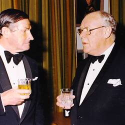 Photograph - Dinner for Deputy Chairman, Ken L. Christian, Celebrating Twenty-Fives Years as Trustee, Royal Exhibition Building, Melbourne, 16 Jul 1982