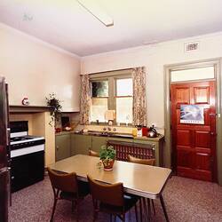 Photograph - The New 'Residency', Kitchen, Royal Exhibition Building, Melbourne, circa Feb 1985