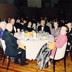 Photograph - Dining, At Home to Ken Christian and John Elden, Royal Exhibition Building, 18 May 1985