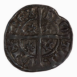 Coin - Penny, Alexander III, Scotland, 1280-1286 AD (Reverse)
