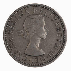Coin - Shilling, Elizabeth II, Great Britain, 1964 (Reverse)