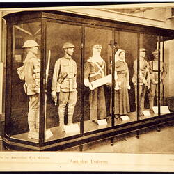 Photograph - Australian Military Uniforms in the Australian War Museum, 1922-1925