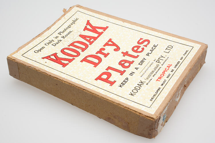 Box - Kodak, 'Dry Plates Tropical', post 1920