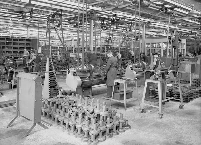 Negative - International Harvester, Machine Shop, Geelong Factory, 1941