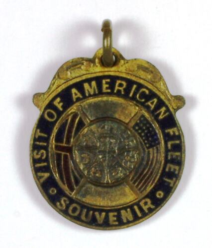 Badge - American Fleet Visit, Enamelled, circa