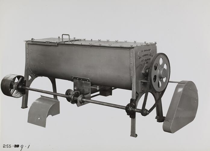 Photograph - Schumacher Mill Furnishing Works, 'No. 14 Mixer', Port Melbourne, Victoria, circa 1940s