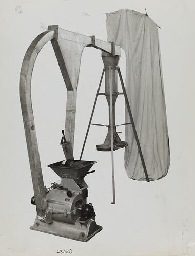 Photograph - Schumacher Mill Furnishing Works, Grinding Machine, Port Melbourne, Victoria, circa 1940s