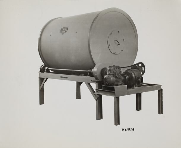 Photograph - Schumacher Mill Furnishing Works, Mixing Equipment, Port Melbourne, Victoria, 1940