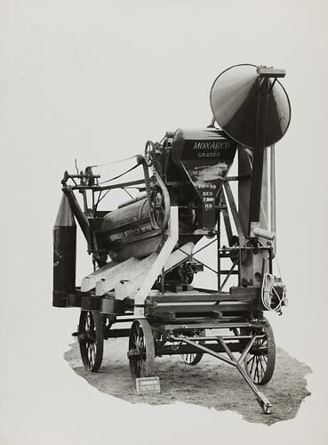 Photograph - Schumacher Mill Furnishing Works, Seed Grading Machine, Port Melbourne, Victoria, circa 1940s