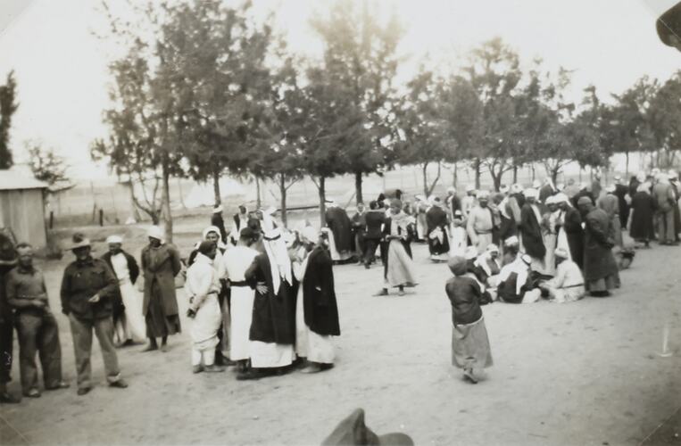 Photograph - Street Scene, El Arish, Egypt, World War II, 1939-1943