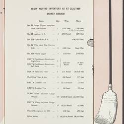 Publicity Brochure - H.V. McKay Massey Harris, 'Spring Clean-up Sale', 1959