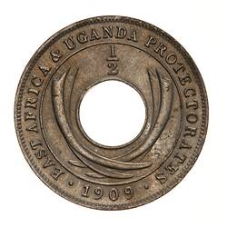 Coin - 1/2 Cent, British East Africa, 1909