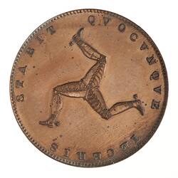 Proof Coin - Farthing, Isle of Man, 1860
