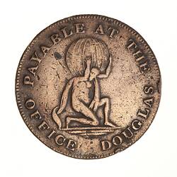 Token - 1/2 Penny, Isle of Man, 1811