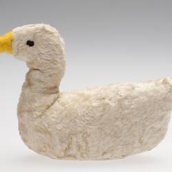 Toy Goose - Ada Perry, White Plush