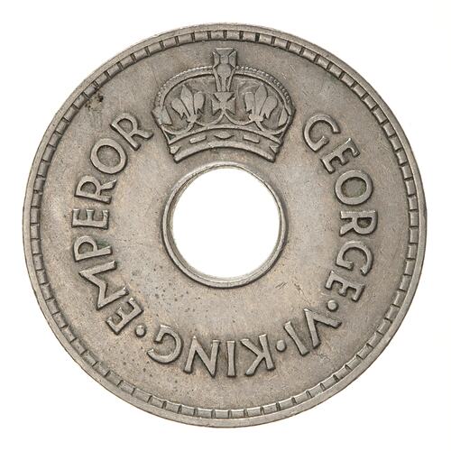 Coin - 1 Penny, Fiji, 1940