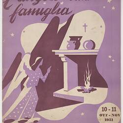 Magazine - L'Angelo della Famiglia, Advocate Press, Oct-Nov 1951