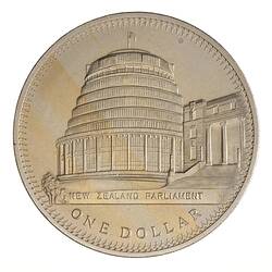 Coin - 1 Dollar, New Zealand, 1978