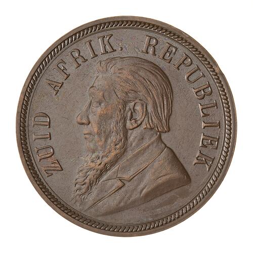 Coin - 1 Penny, South Africa, 1898