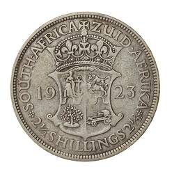 Coin - 1/2  Crown, South Africa, 1923