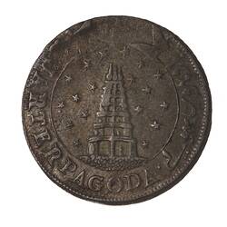 Coin - 1/4 Pagoda, Madras Presidency, India, 1807