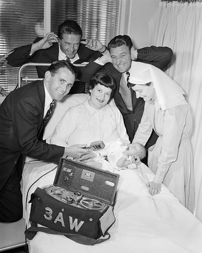 Negative - 3AW Appeal, Royal Women's Hospital, Parkville, Victoria, 1958