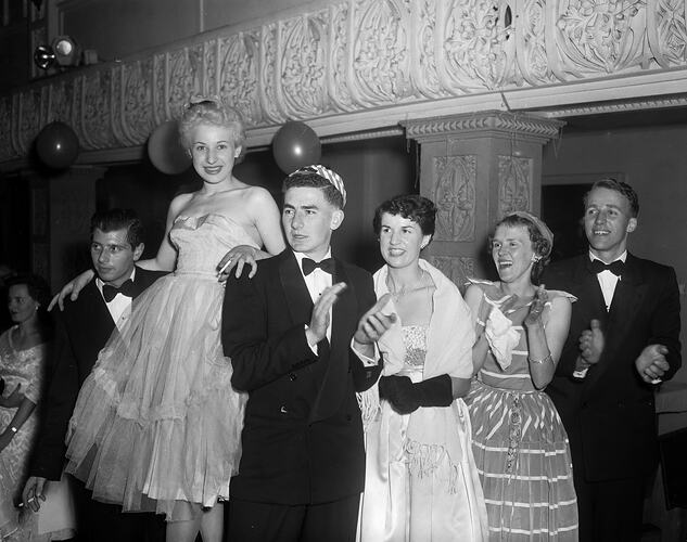 H. J. Heinz Co Pty Ltd, Group Portrait at Club Ball, Melbourne, Victoria, 1956