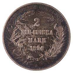 Coin - 2 Marks, German New Guinea (Papua New Guinea), 1894