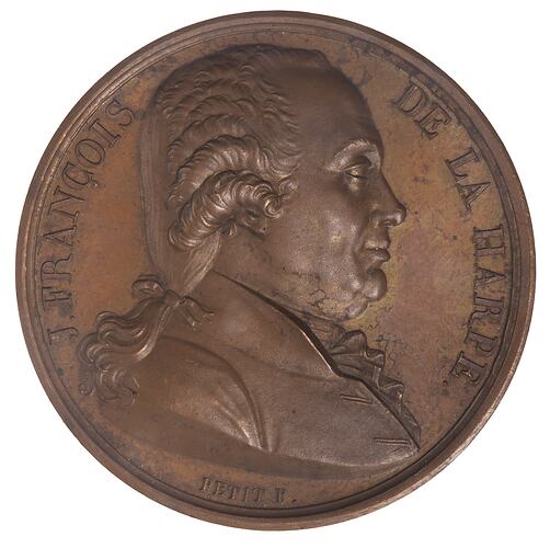 Medal - Jean-Francois de La Harpe, France, 1822