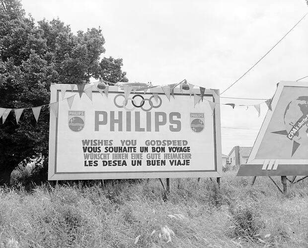 Philips Advertising Billboard, Melbourne, Victoria, 1956