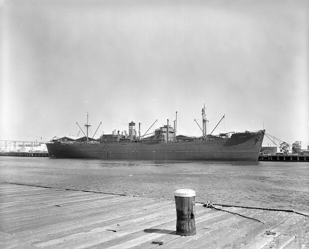 Australian National Line, 'River Burnett', Cargo Ship, Victoria, 1957