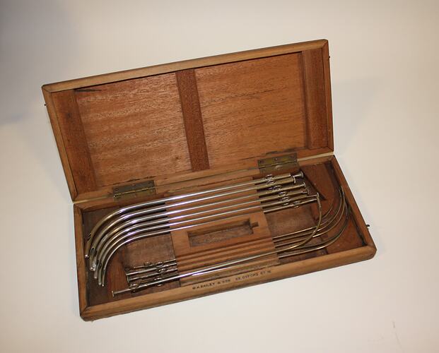 Urethral Catheters - W. H. Bailey & Son, Boxed Set, early 20th century