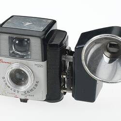 Camera - Kodak, Brownie, 'Starlet', with 'Supermite' Flashholder