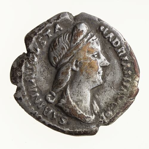 Coin - Denarius, Emperor Hadrian for Sabina, Ancient Roman Empire, 128-137 AD