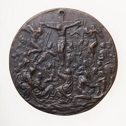 Electrotype Medal Replica - The Crucifixion attributed to Lione Lioni