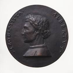 Electrotype Medal Replica - Leone Battista Alberti