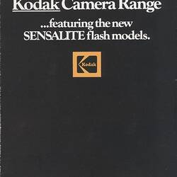 Brochure - Kodak Australasia Pty Ltd, 'New Spring '81 Kodak Camera Range', 1981