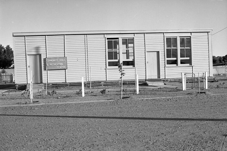Hall at Port Augusta, South Australia, August 1968