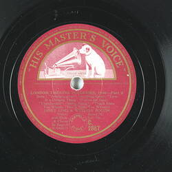 Disc Recording - The Gramophone Co. Ltd., Double-Sided, 'London Theatre Successes, 1936 - Part 1' & 'London Theatre Successes, 1936 - Part 2', circa 1936