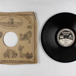 Disc Recording - Edison, Double Sided, 'Spanish Dance, No.1' & 'The Foggy Dew', 1923-1929.