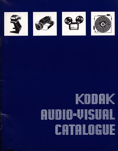 Cover page with four illustrations of products.